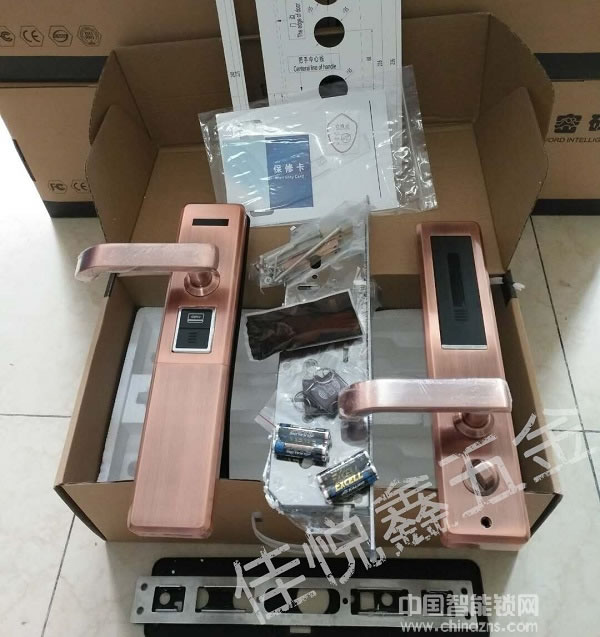 佳悦鑫智能指纹密码锁 家防盗门大门电子锁 国际防盗锁体