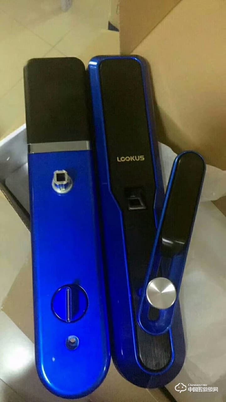 路可视云智能锁 指纹密码锁 防劫持功能