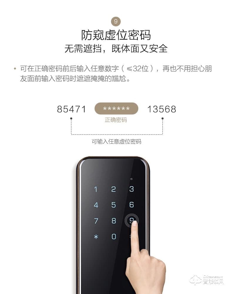 海尔智能锁 NB系列家用防盗门电子锁